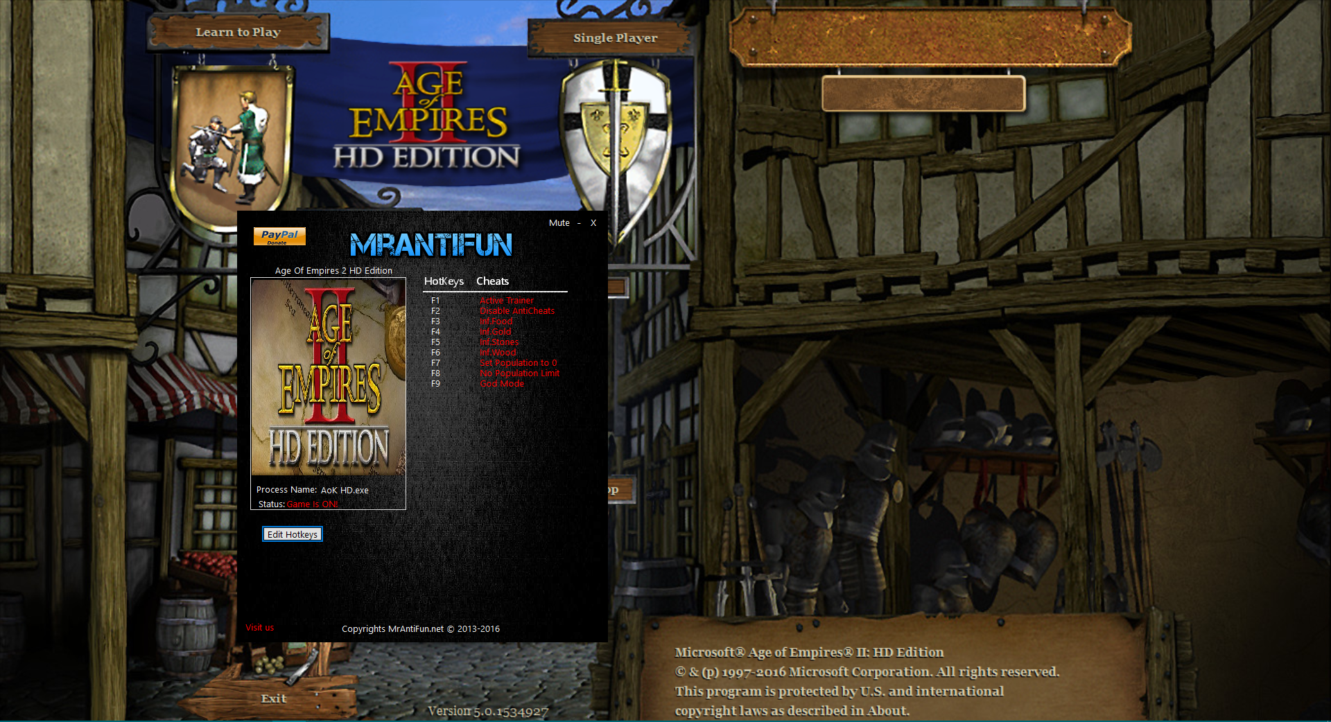 Age Of Empires Ii Hd The Forgotten Trainer Page 13 Mrantifun Pc Video Game Trainers Cheats And Mods